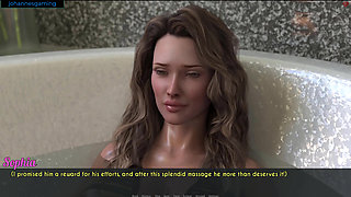 AWAM - Dylan gave Sophia a foot massage in the bath