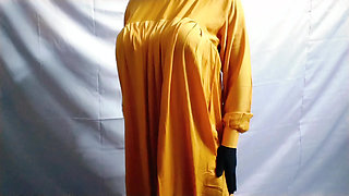 Indian beautiful hijabi Muslim couple thirsty for sex