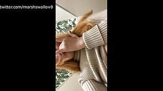 REAL PUBLIC MASTURBATION IN THE TOILET