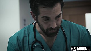 Nubile patient nailed by doctor in clinic