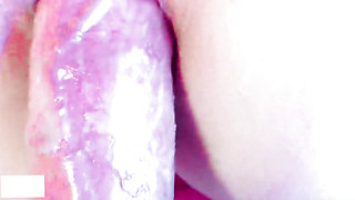 Hairy pink pussy creampie- cumshot in pussy hd