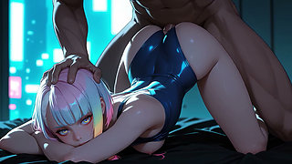 Lucy make you cum - Cyberpunk Edgerunners Hentai