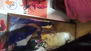I MADE HER JEALOUS and THEN I make love to her in front of the mirror