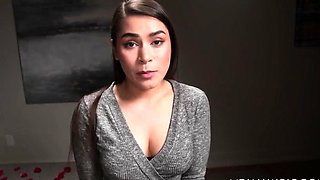 Anniversary Seduction: Meana Wolf's Big Tits POV Ride to