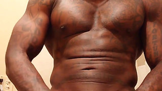 Big Black Hairy Cock Worship Hallelujah Johnson ( New 2023 Porn Stroking BBC ) Tall Dark Chocolate Muscles Tattoos Hairy BBC