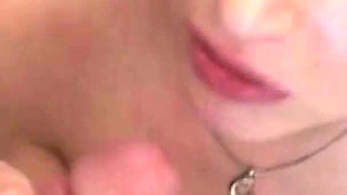 Candy Manson Hot Sucking and Hard Fuck with Huge White Dick