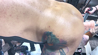 Strap on Stories - Pegged with a Fuckbox & Huge Strap on