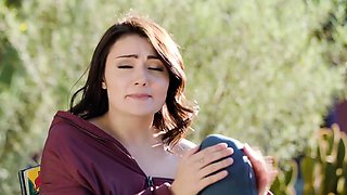 Pretty and Raw - Adria Rae first interatial Double Penetrati