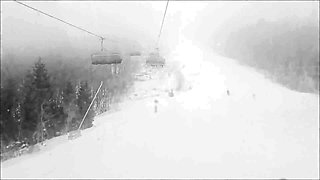A Ski Day That Changes Quickly