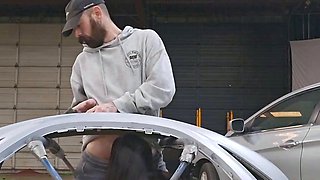 Public Blowjob Distraction