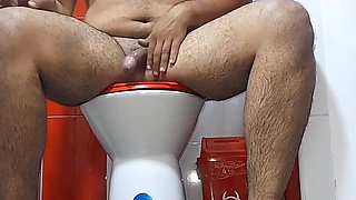 Wife Gives a Rich Blowjob and Is Fucked Hard by a Tall and Thick Brunette in a Hotel Bathroom