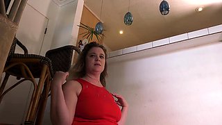 Stepmom gets pics for anniversary of secretary sucking