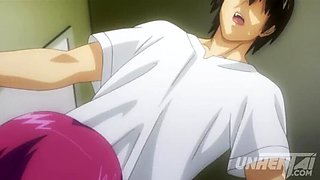 Uncensored Hentai: College Girls with Big Tits Revealed by X-Ray Glasses