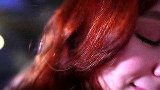 Kinky milf redheads anal solo dildo masturbation