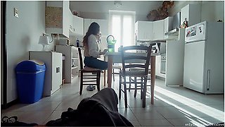El Swallow - Guy Begs For A Blowjob But Only Gets A Handjob! [amateur Italian]