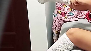 Psaj Big Ass Stepdaughter Discovers That Her Stepfather Is Watching on Her and Seduces Him to Get an Iphone