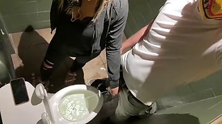 Foreplay in the Bar, Public Peeing and BJ and Morning Sex