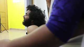 Servant janu enjoying hot sex with boss while watching tv, Mallu servant and boss hot fuck in sofa ehile wattching tv