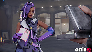 Sombra Loves Big Dick Inside - 3D Overwatch Animation