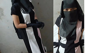 Desi Hijabi School Girl Fucked Hard by Hubby in Hotel - Homemade HD