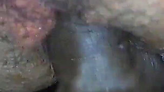 WildEnglishBBW BBC Nata4sex slapping his cock on my hary pussy hardcore fucking