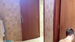You Wont Believe What These Two Horny Twinks Did In A Public Park Bathroom... Caught On Camera! With Zac Stele And Liam Oskars