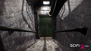 Pleasing dame's scifi x clip