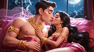 Moonlight Mein Desi Girl Ki Passionate Chudai - Heavy Jewellery Wali Randi