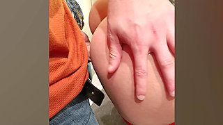 Fucked stepmom in the fitting room, asked to evaluate her outfit