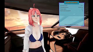 Futanari adventure in Sapphire Safari featuring big booty and cute anime monster chicks photoshoot