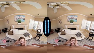 Your Petite Redhead Co-worker Sucks Your Dick & RIdes You -