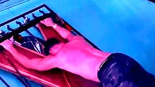 Femdom fetish strap porno