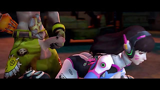 Junkrat Fucks Hard D.va