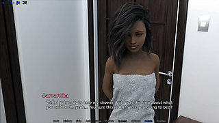 Jack Proposing His 18 Years Old Step Sister For A Date Along With Lunch and Hot Tub Bath- Petite Teen Girl & Loving Step Brother