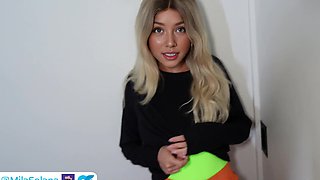 Stepdad Titty Fucked me and My Tight Pussy Because I dressed like a Slut