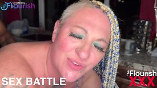 Big Ass MILF Livie Blainn Gets BBC Face Fuck From Bossman Dre In Kitchen At Night