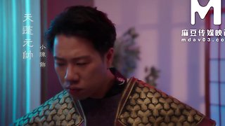 Gorgeous Chinese princess is passionately fucked by a jade emperor in a sensual manner.