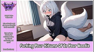 Fucking Your Kitsune Gf In Your Hoodie [erotic Audio Roleplay]