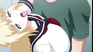 Sexy hentai animation with big boobs