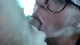 Czech amateur bangs outdoor pov