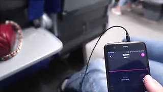 Teacher Of Magic Controls My Orgasm on Train with Remote Toy