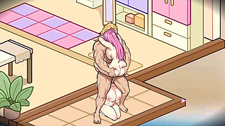 Hentai Game - Minami and Kagura Threesome Hentai Gallery Sex Scene 7 - Lifeguard Holic