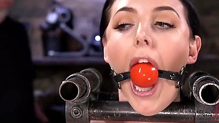 Angela White submits completely in intense BDSM session with The Pope