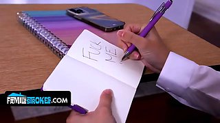 Can Your Class Pass the Big Titted Teacher's Orgy Test? She'll Teach You Everything She Knows