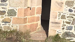 Big Squirt in an Abandoned House