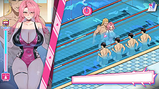 Hentai Game - Minami Hentai Gallery Scene Pool Sex - Lifeguard Holic