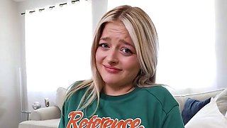 Innocent Stepsister Jill Taylor Practices Losing Her