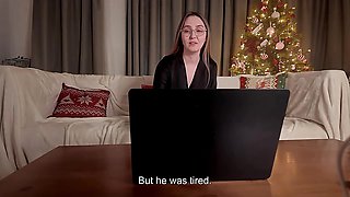 Stepmom’s Exhausted, Her Report’s Not Done - He Knows How to