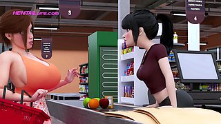 MILF Shared Once Again - PREMIUM 3D FUTA Threesome