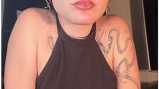 Your Girlfriend Wakes You Up From A Nap So She Can Swallow Your Cum With Petite Blonde